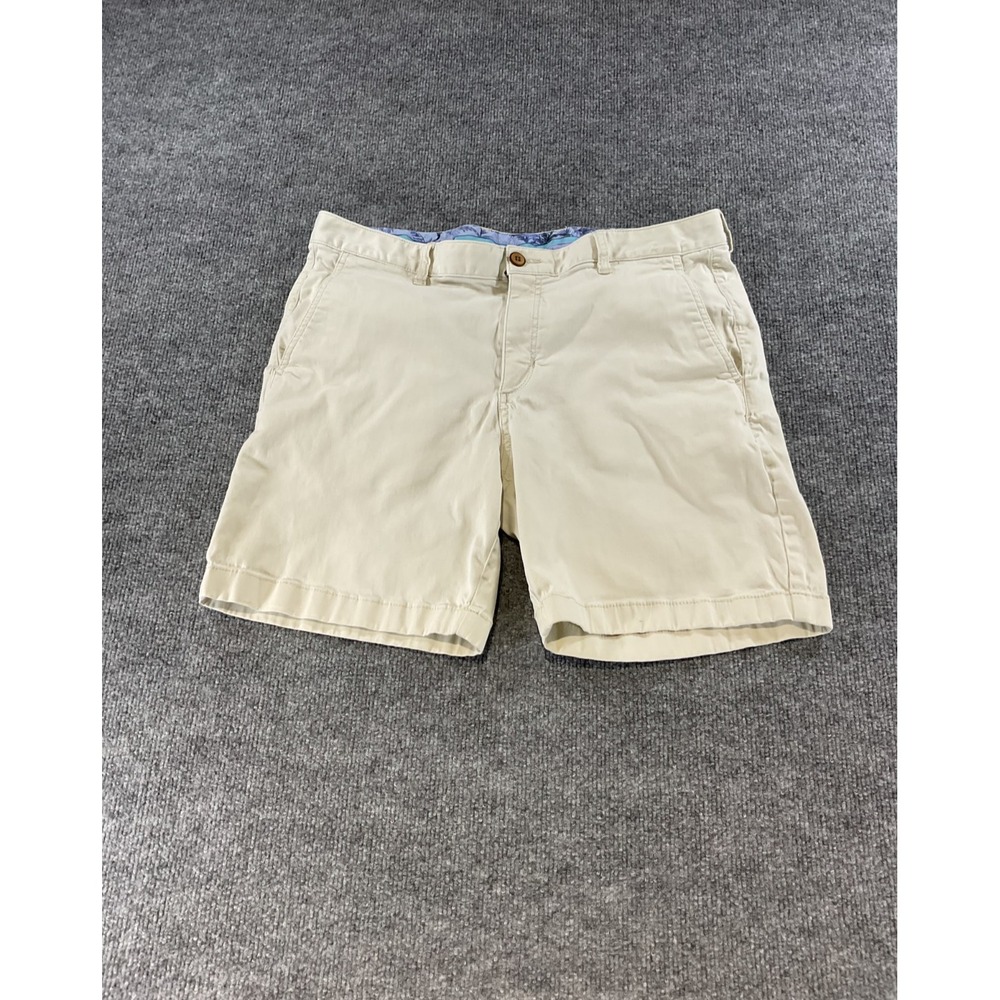 Tommy Bahama Cream Flat Front Men’s Shorts